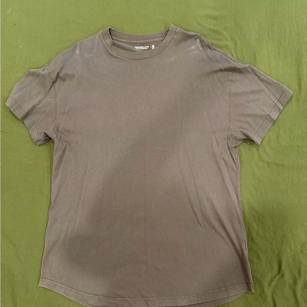 Abercrombie & Fitch Brown Short Sleeve Tee
